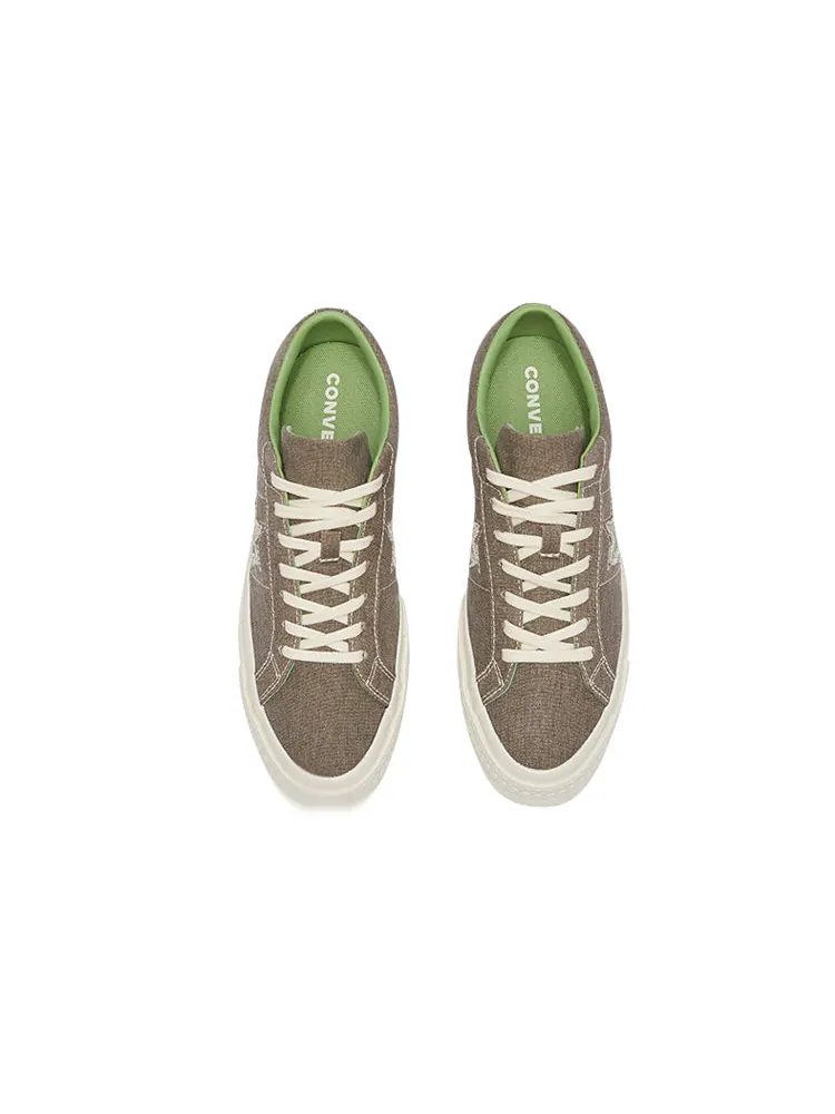 Кеды Converse One Star Low 'Green' — изображение 3 из 5, черный