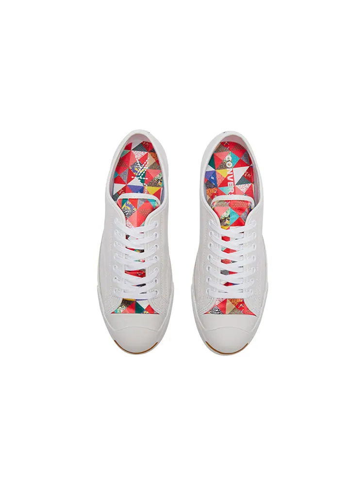 Кеды Converse Jack Purcell LP LS 'White' — изображение 4 из 5, белый