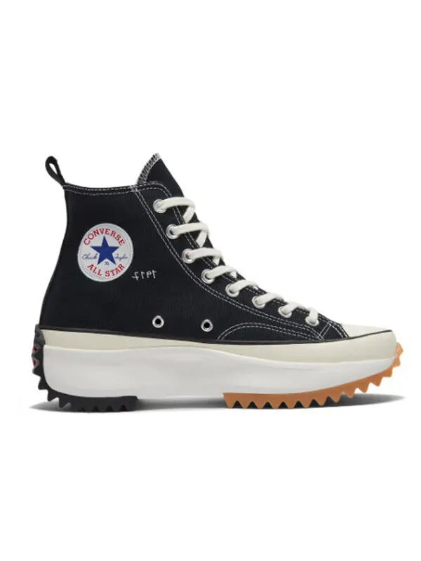 Кроссовки j.w. anderson x run star hike 'black gum' Converse — изображение 2 из 4, черный