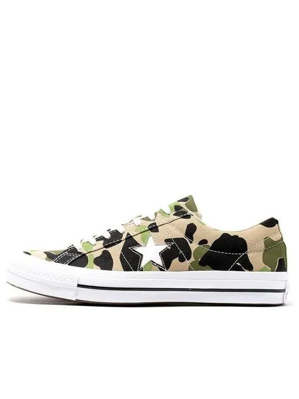 Кроссовки one star low 'archive print - duck camo' Converse — изображение 1 из 4, камуфляж