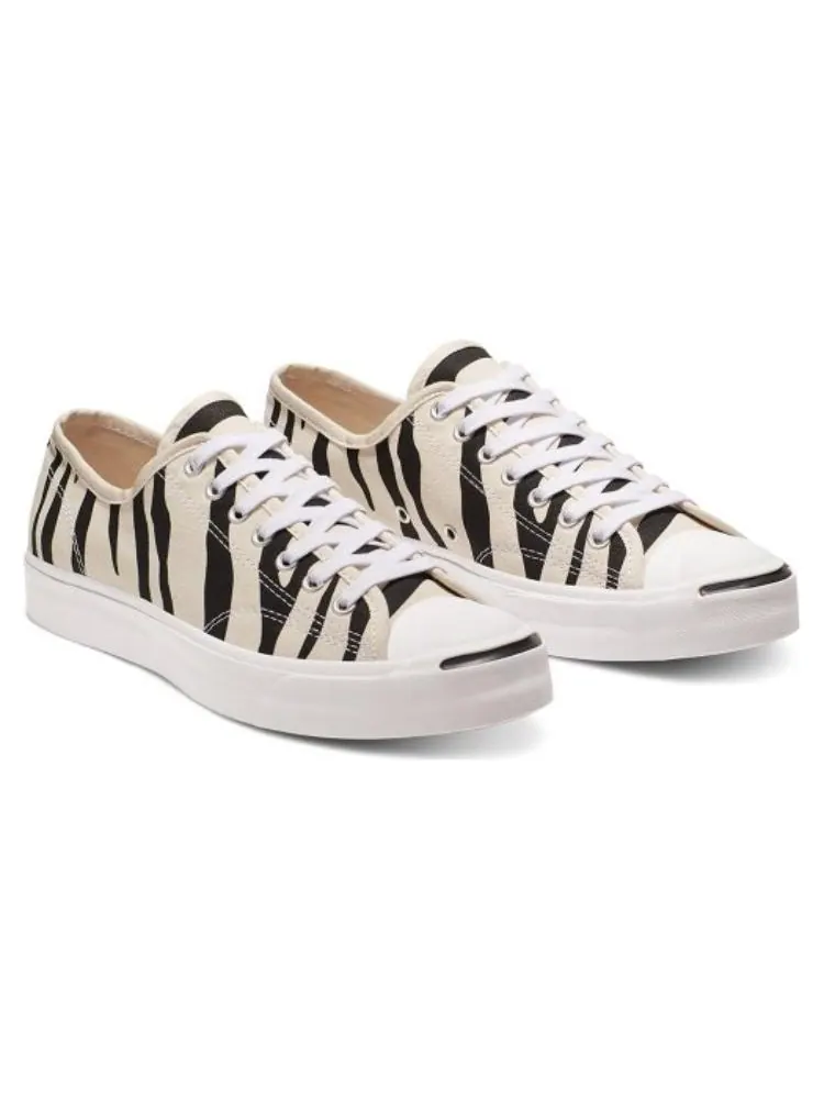 Кеды Converse Jack Purcell Ox 'Zebra Print' — изображение 2 из 5, белый