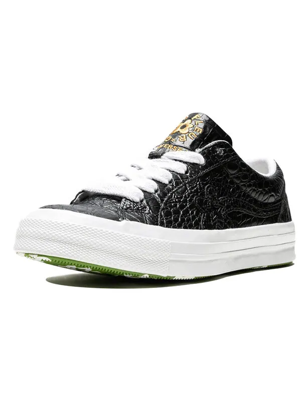 Кроссовки golf le fleur x one star low 'gator collection - black' Converse — изображение 2 из 4, черный