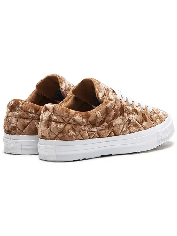 Кроссовки golf le fleur x one star 'quilted velvet brown' Converse — изображение 3 из 4, золото