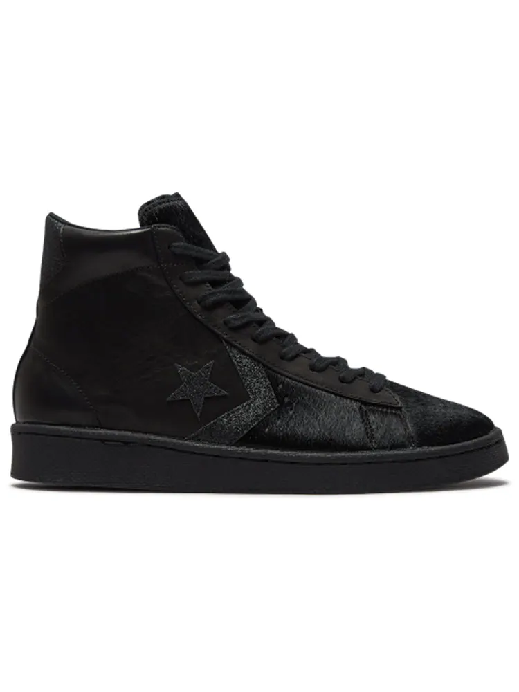 Кеды Converse Pro Leather 'Black Pony Hair' — изображение 2 из 5, черный