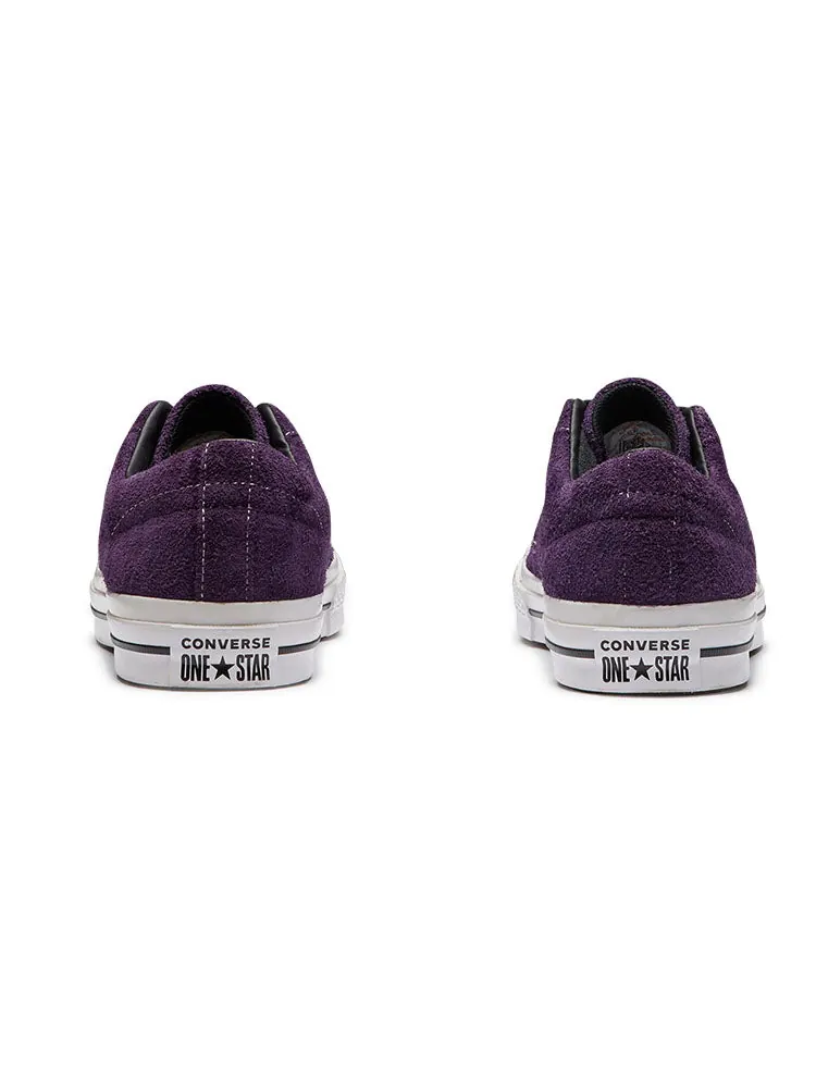Кеды Converse One Star White Purple — изображение 5 из 6, белый