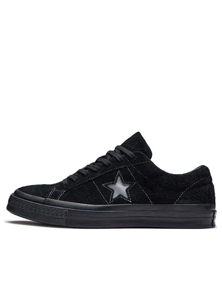Кроссовки Converse One Star Suede OX 'Black' — изображение 1 из 5, черный