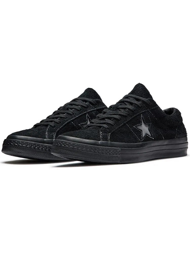 Кроссовки Converse One Star Suede OX 'Black' — изображение 3 из 5, черный