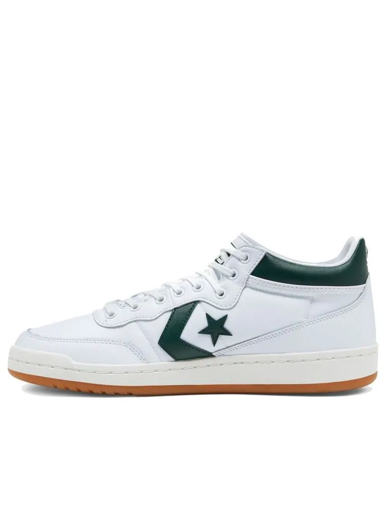 Кеды Converse Fastbreak Pro Mid 'White Deep Emerald' — изображение 1 из 6, белый
