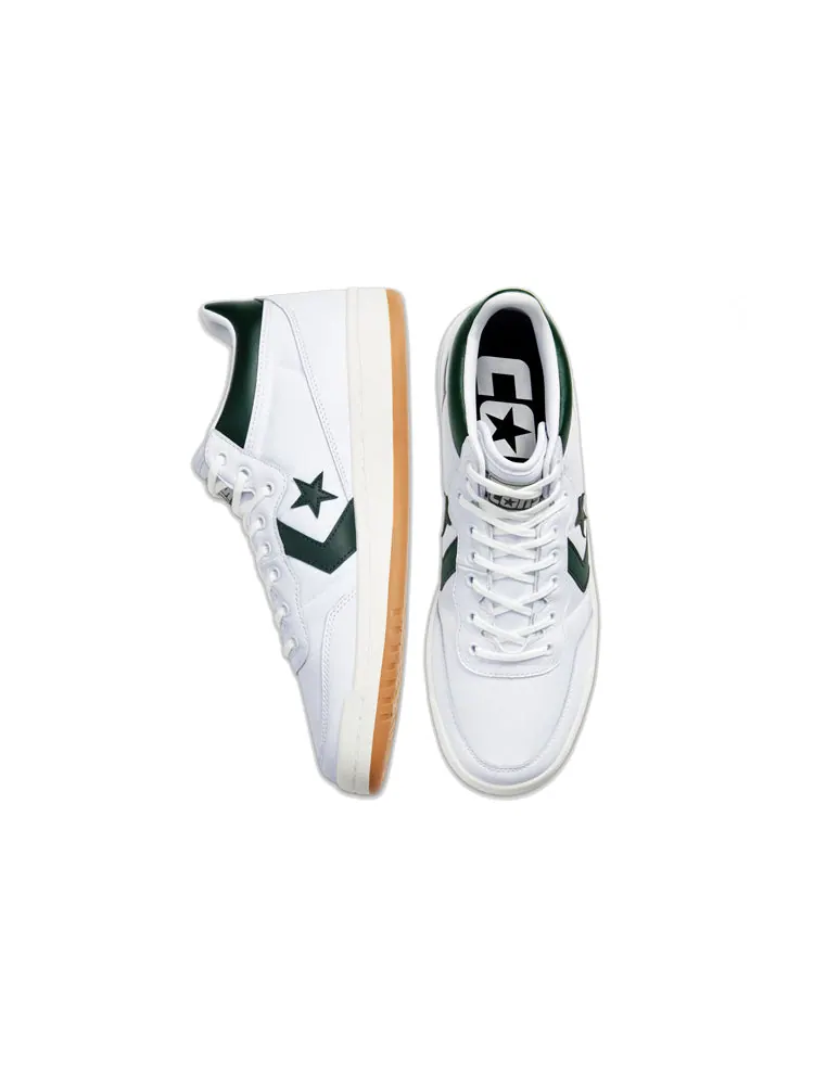 Кеды Converse Fastbreak Pro Mid 'White Deep Emerald' — изображение 3 из 6, белый