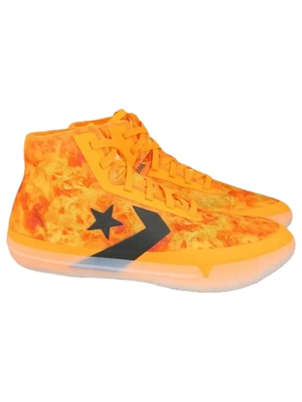 Кроссовки all star pro bb 'flames' Converse — изображение 3 из 4, оранжевый/черный