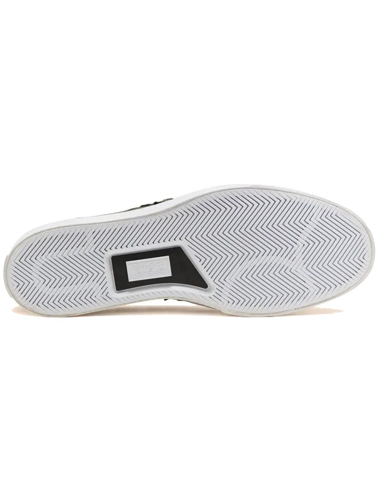 Кеды Converse Faux Fur-Lined Leather Jack Purcell — изображение 6 из 6, черный