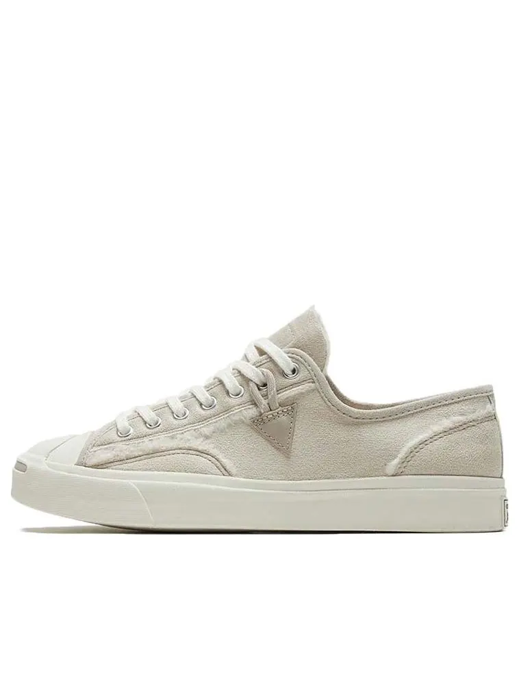 Кеды Converse Faux Fur-Lined Leather Jack Purcell 'Pink/White' — изображение 1 из 5, розовый