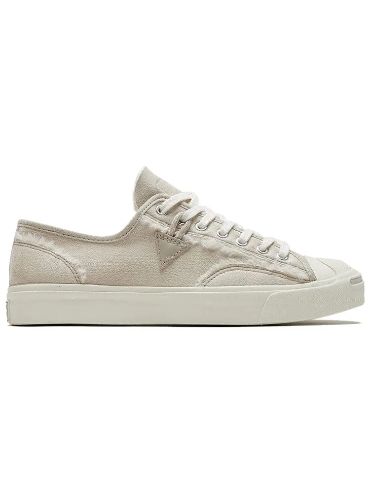 Кеды Converse Faux Fur-Lined Leather Jack Purcell 'Pink/White' — изображение 2 из 5, розовый