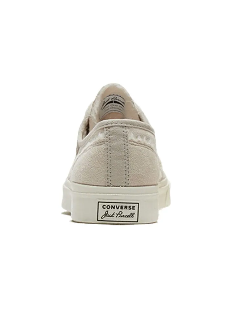 Кеды Converse Faux Fur-Lined Leather Jack Purcell 'Pink/White' — изображение 5 из 5, розовый