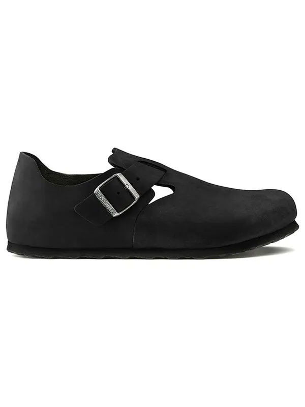 Кроссовки london oiled leather 'black' Birkenstock — изображение 3 из 4, черный