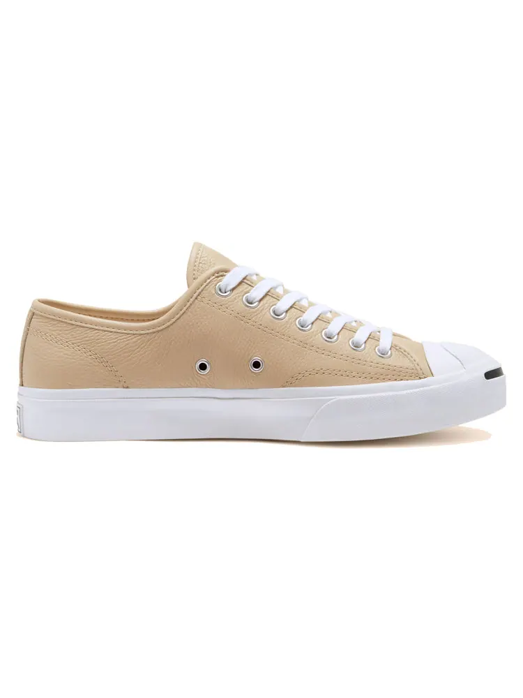 Кеды Converse Seasonal Color Leather Jack Purcell — изображение 2 из 6, коричневый