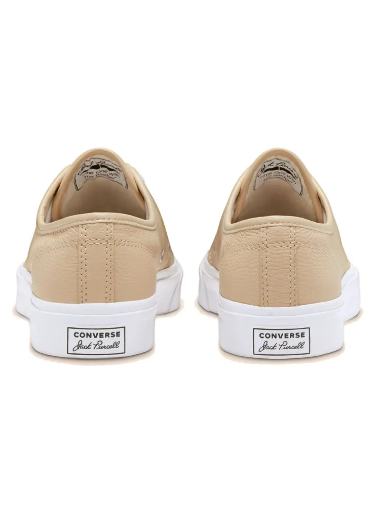 Кеды Converse Seasonal Color Leather Jack Purcell — изображение 5 из 6, коричневый