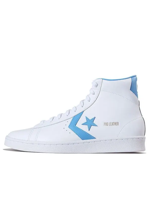 Кроссовки pro leather hi 'white blue' Converse — изображение 1 из 4, белый/синий