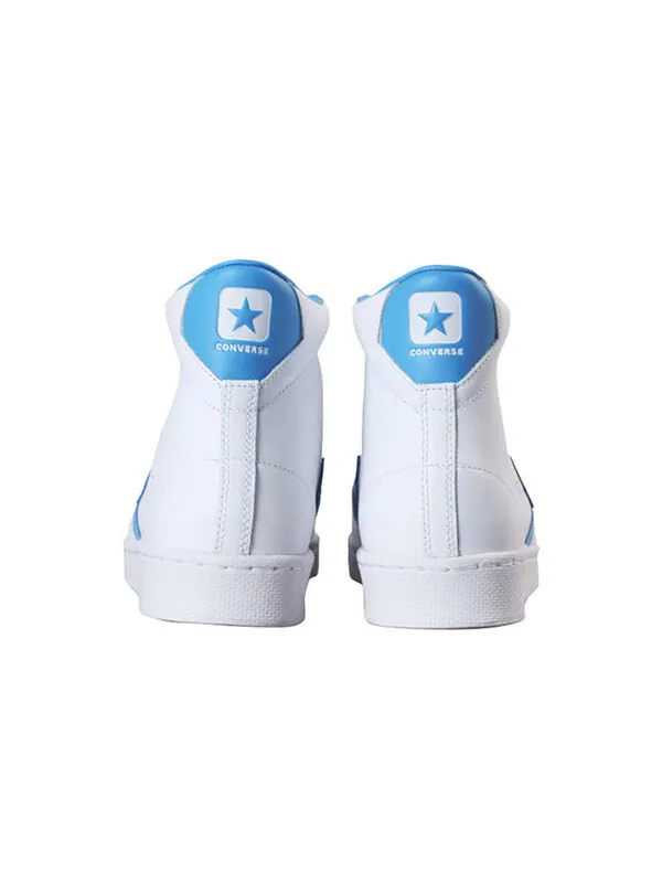 Кроссовки pro leather hi 'white blue' Converse — изображение 4 из 4, белый/синий