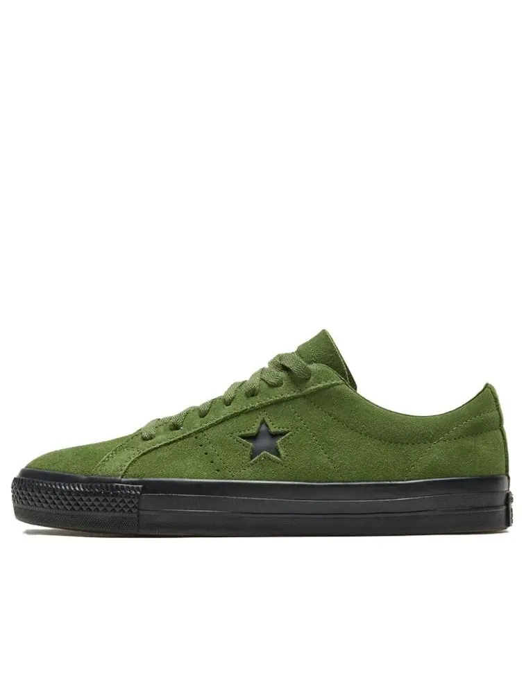Кеды Converse One Star Pro Retro Low Tops Casual Skateboarding Shoes Unisex Green — изображение 1 из 6, зеленый