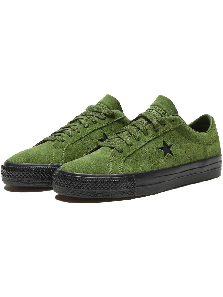 Кеды Converse One Star Pro Retro Low Tops Casual Skateboarding Shoes Unisex Green — изображение 3 из 6, зеленый