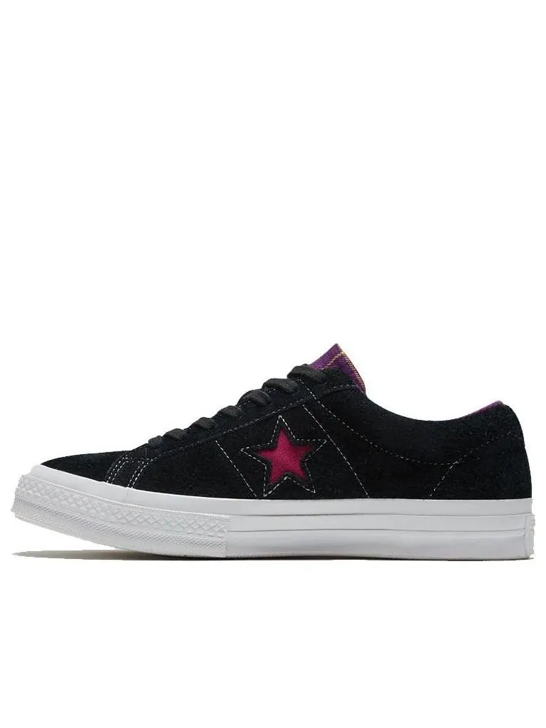 Кеды Converse One Star Suede Seasonal Colors Ox 'Twisted Classic' — изображение 1 из 6, черный