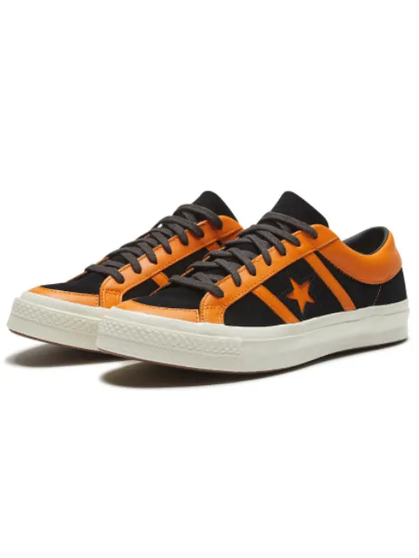Кроссовки one star academy 'black orange' Converse — изображение 4 из 4, черный оранжевый