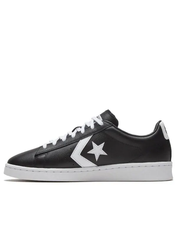 Кроссовки pro leather low 'black white' Converse — изображение 1 из 4, черный
