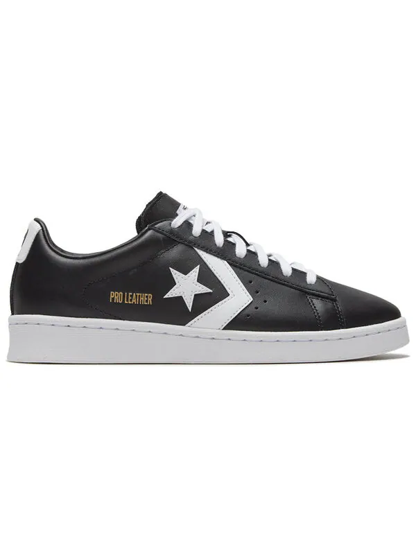 Кроссовки pro leather low 'black white' Converse — изображение 2 из 4, черный