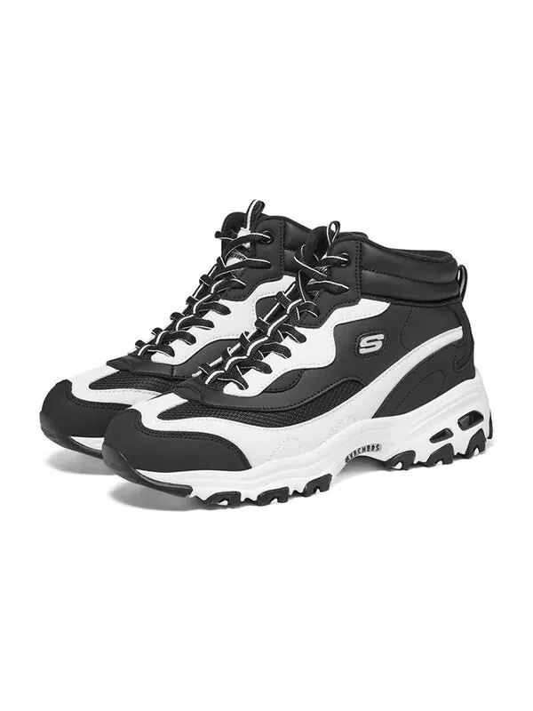 Кроссовки d'lites 1.0 'black white' Skechers — изображение 3 из 4, черный/белый