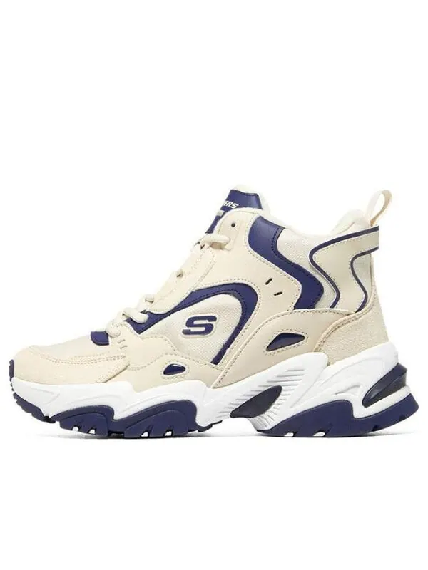 Кроссовки stamina v2 'white navy' Skechers — изображение 1 из 4, белый/темно-синий