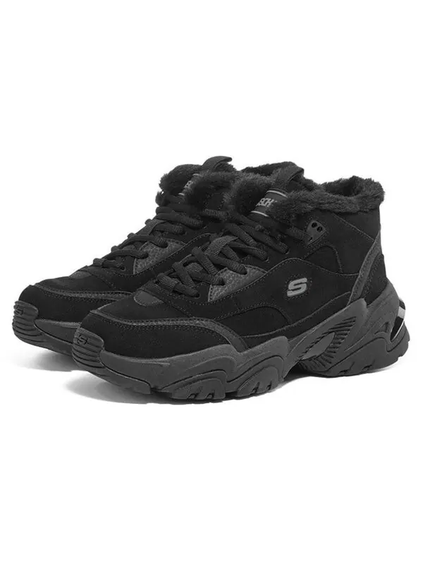 Кроссовки stamina v2 'black' Skechers — изображение 3 из 4, черный
