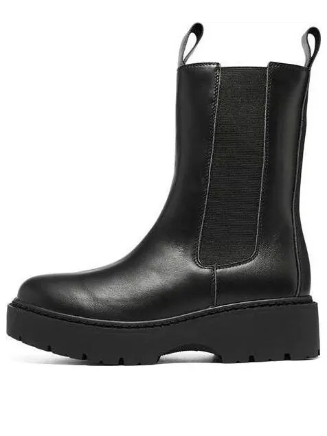 Кроссовки mid top slip on 'black' Skechers — изображение 1 из 4, черный
