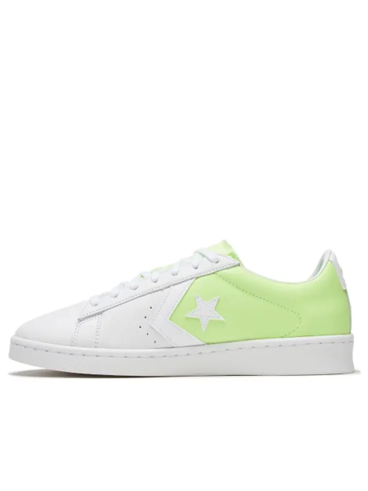 Кеды Converse Pro Leather Low 'White Ghost Green' — изображение 1 из 5, белый