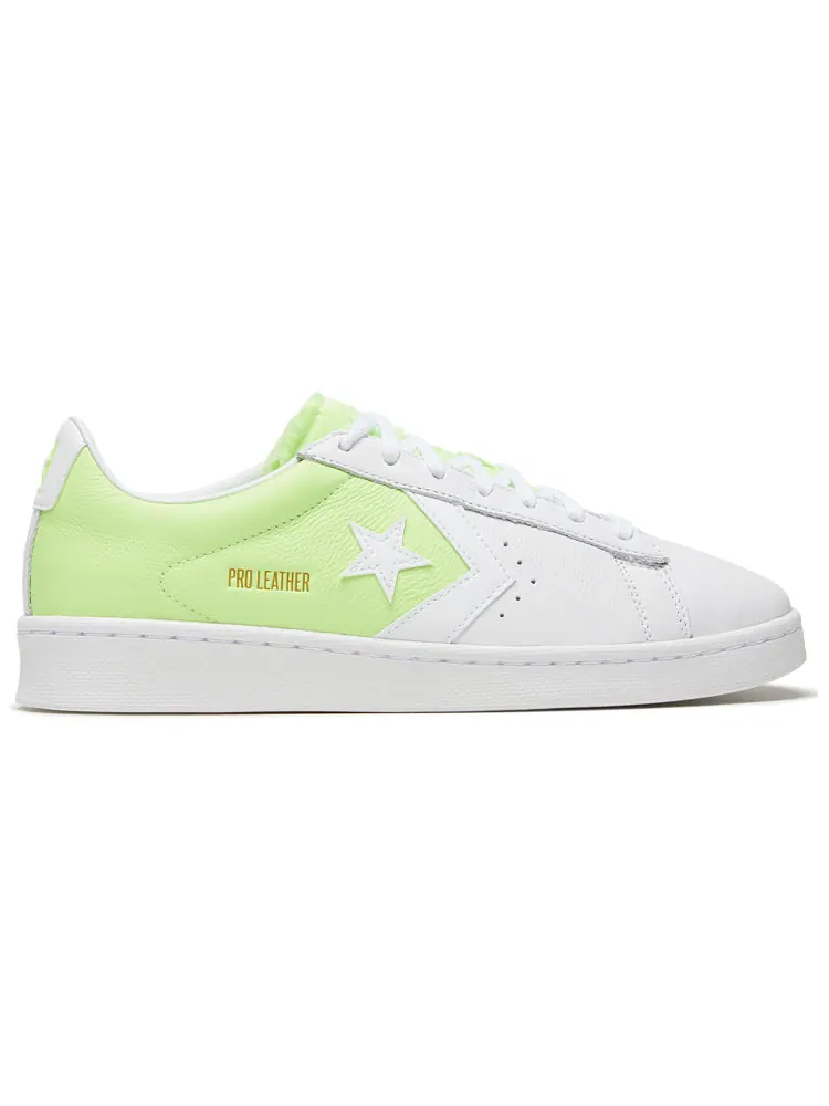 Кеды Converse Pro Leather Low 'White Ghost Green' — изображение 2 из 5, белый