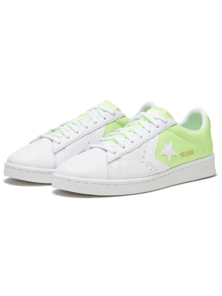 Кеды Converse Pro Leather Low 'White Ghost Green' — изображение 3 из 5, белый