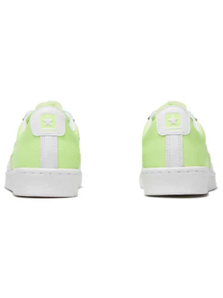 Кеды Converse Pro Leather Low 'White Ghost Green' — изображение 4 из 5, белый