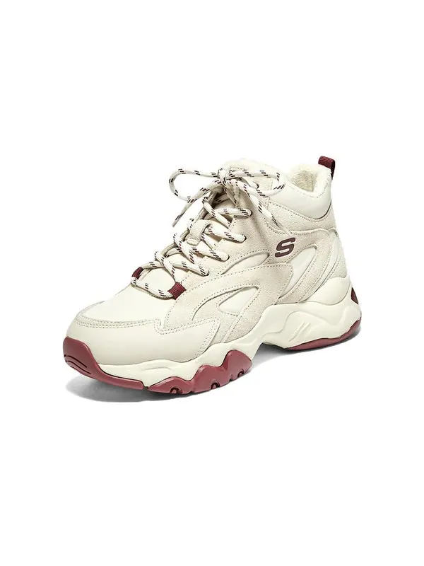 Кроссовки d'lites 3.0 'white burgundy' Skechers — изображение 2 из 4, белый/бордовый