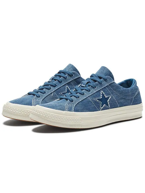 Кроссовки Converse One Star 'blue' — изображение 3 из 4, синий