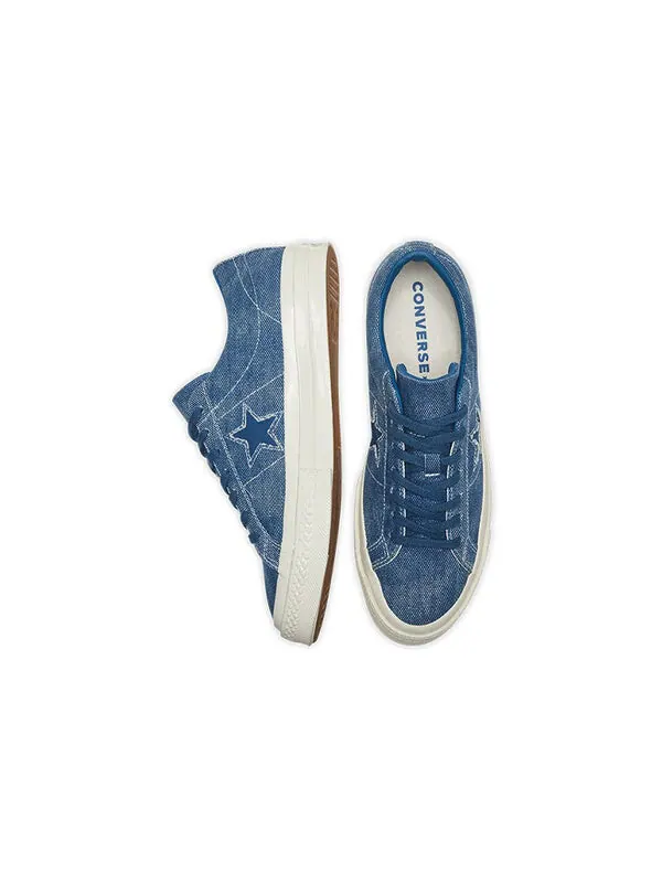 Кроссовки Converse One Star 'blue' — изображение 4 из 4, синий