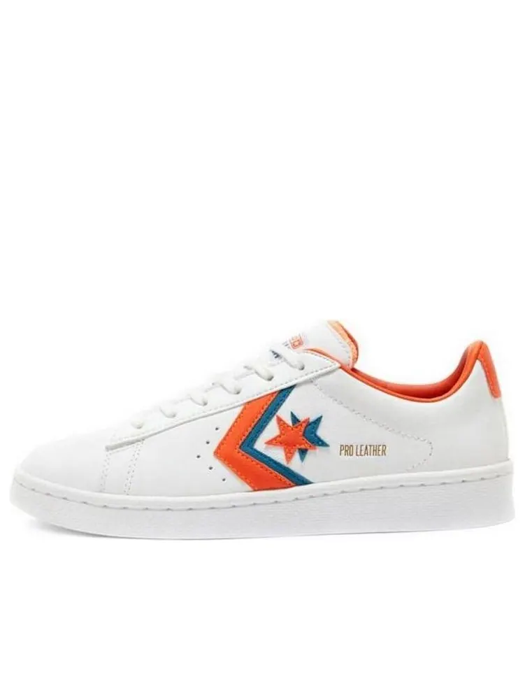 Кеды Converse Pro Leather Low 'Sunblocked - Bold Mandarin' — изображение 1 из 5, белый