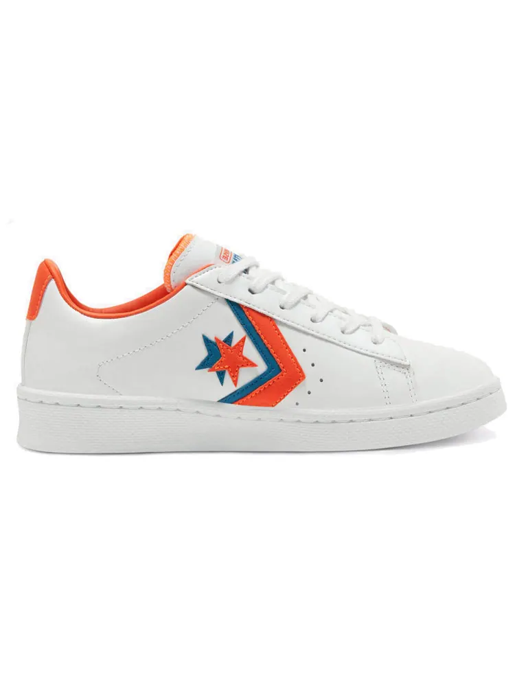 Кеды Converse Pro Leather Low 'Sunblocked - Bold Mandarin' — изображение 2 из 5, белый