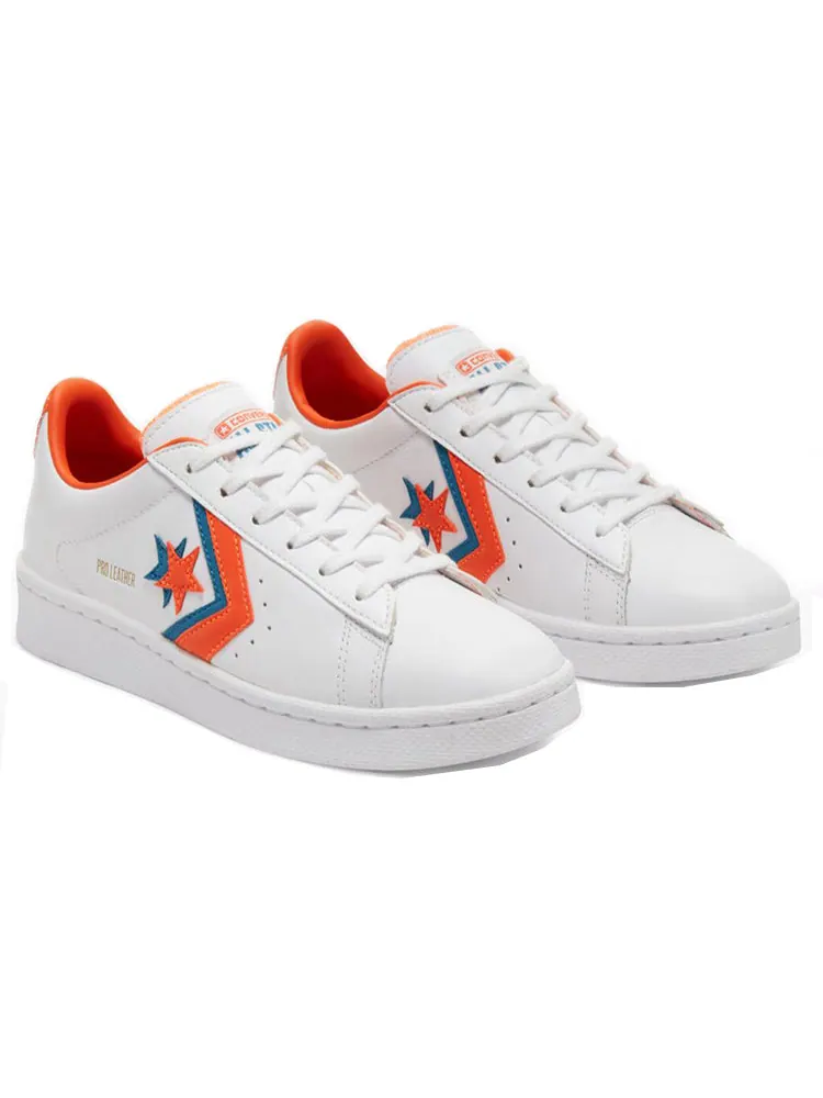 Кеды Converse Pro Leather Low 'Sunblocked - Bold Mandarin' — изображение 3 из 5, белый