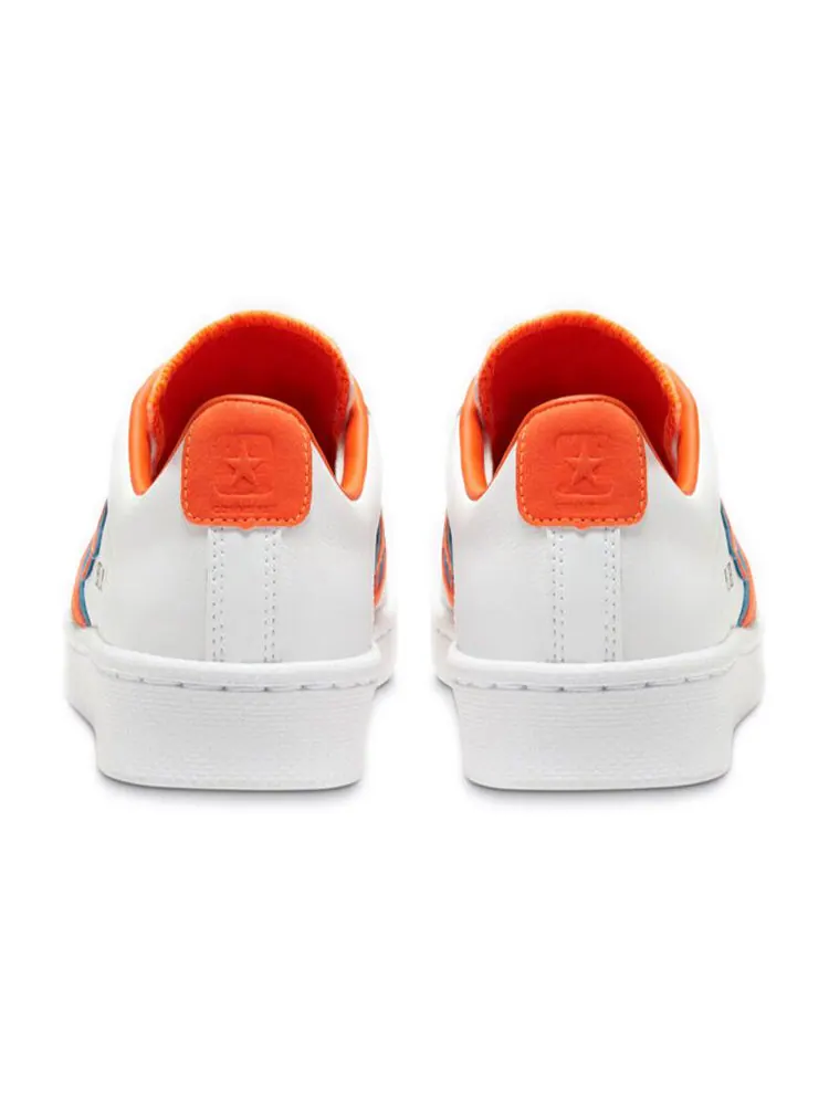 Кеды Converse Pro Leather Low 'Sunblocked - Bold Mandarin' — изображение 4 из 5, белый