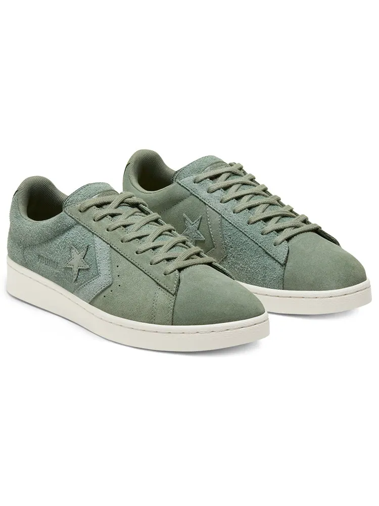 Кеды Converse Pro Leather Low 'Earth Tone Suede - Lily Pad' — изображение 3 из 5, зеленый
