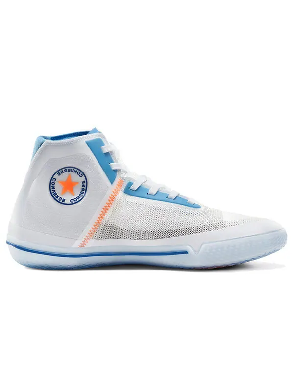 Кроссовки all star pro bb high 'solstice - white royal orange' Converse — изображение 2 из 4, белый/оранжевый/синий