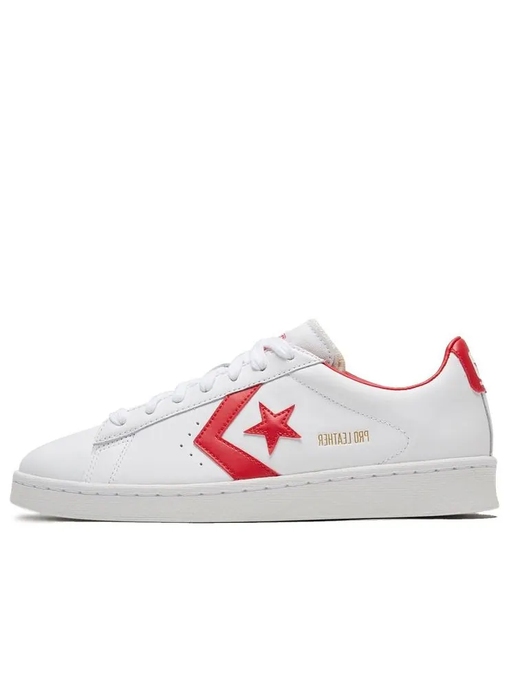 Кеды Converse Pro Leather Low OG 'White University Red' — изображение 1 из 5, красный
