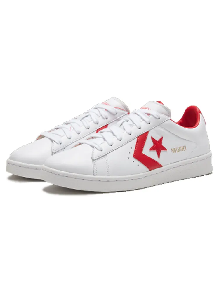Кеды Converse Pro Leather Low OG 'White University Red' — изображение 3 из 5, красный