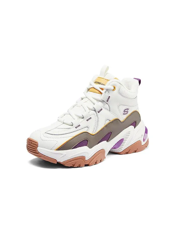 Кроссовки stamina shoes 'white purple' Skechers — изображение 3 из 4, белый/фиолетовый