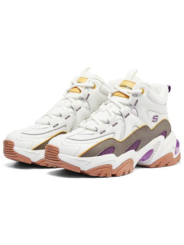 Кроссовки stamina shoes 'white purple' Skechers — изображение 4 из 4, белый/фиолетовый